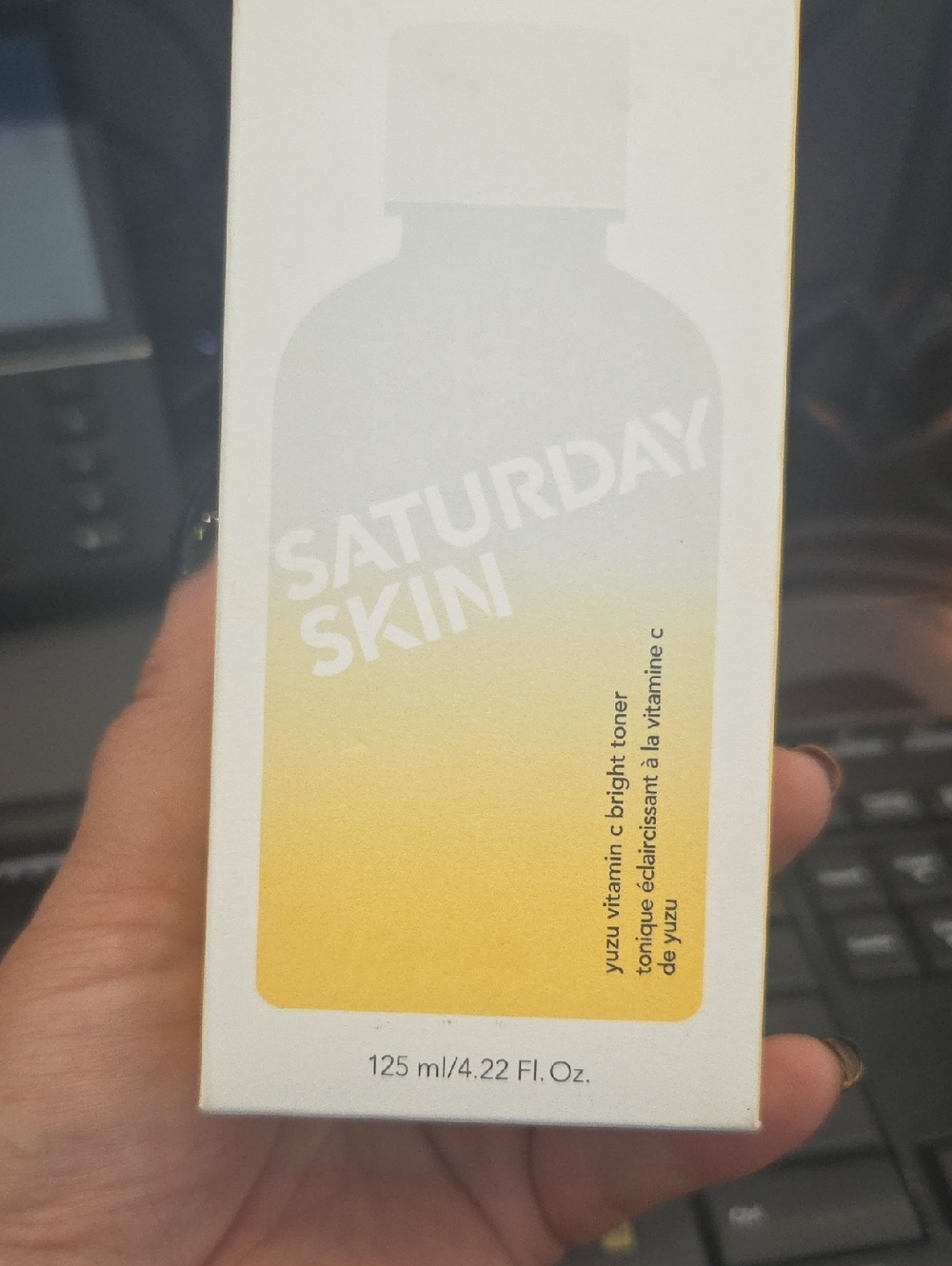 Saturday Skin Yuzu Vitamin C Brightening Toner - Yellow White